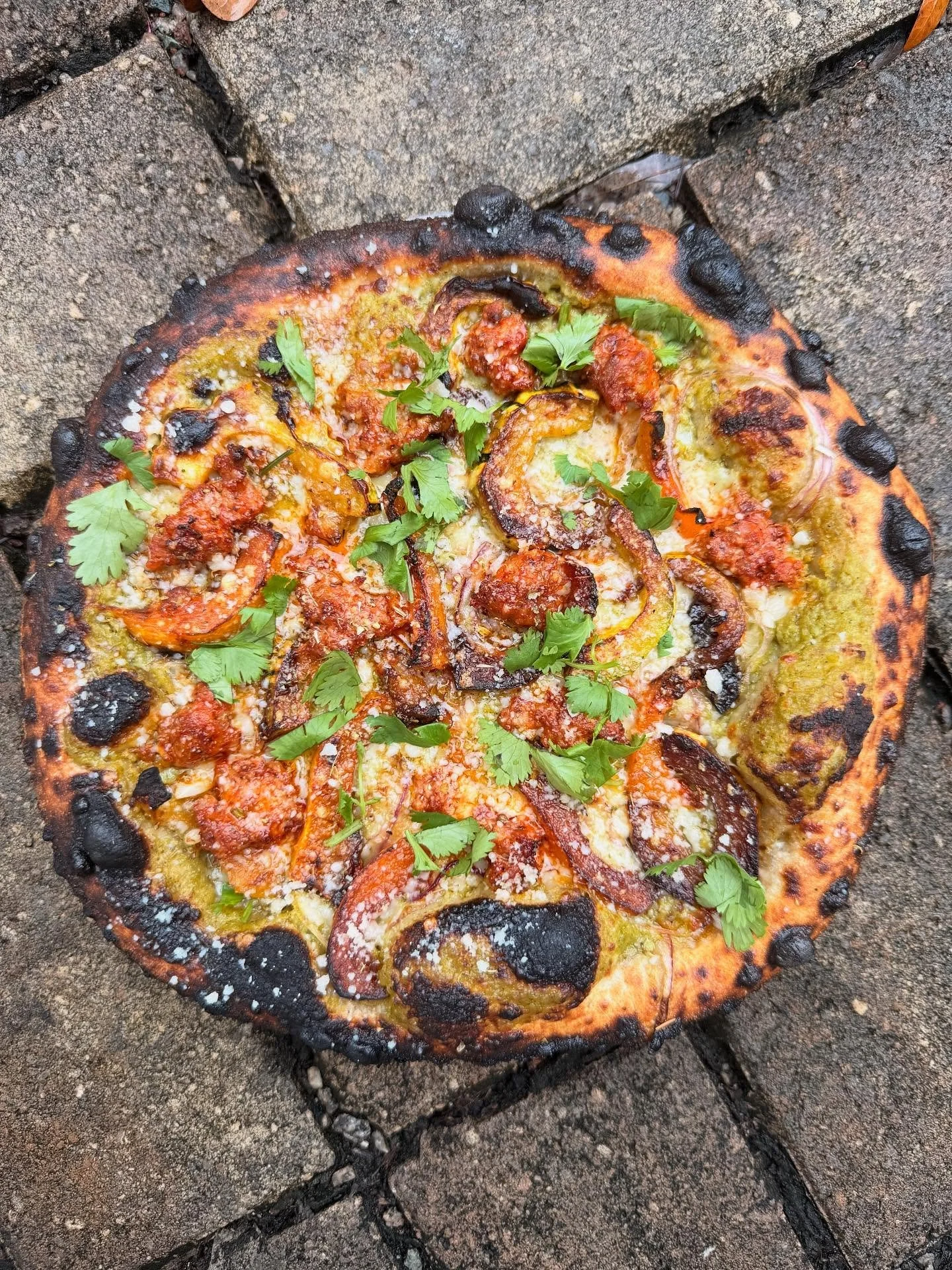 A little pizza special that was meant for fall fest.  Channeling my inner @pizzamoto with this one.  Order it, it&rsquo;s available.  Also&hellip;TAVERNS ALL DAY and We will be here all day.  Grab an umbrella and come say hi or order online.

Squash 