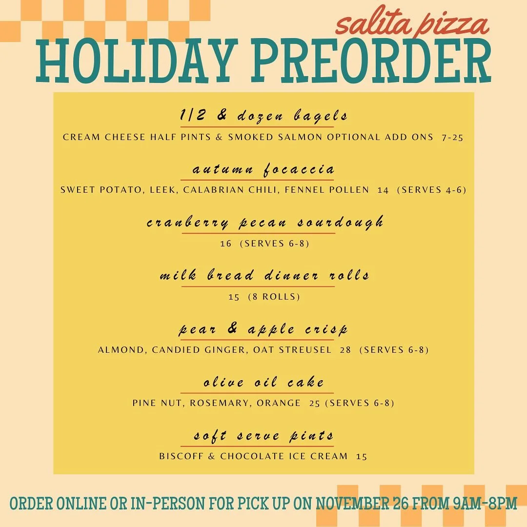 Finally making our Holiday Preorders live.  A little late, but we have been enjoying sometime for ourselves to celebrate our son&rsquo;s birthday, welcome to the reality of small family owned business.  Sometimes we have to put us first.  Anyway, ord