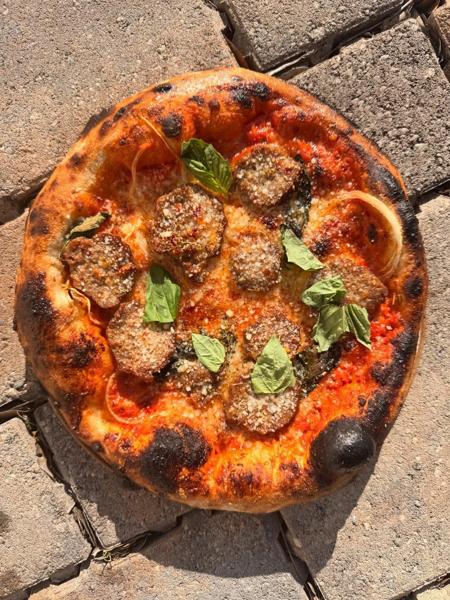 Meatball pizza till they are gone.  Probably last day for these, so get it while you can.  If you don&rsquo;t eat it, Mario will. 

Meatball - vodka sauce, provolone, onion, basil