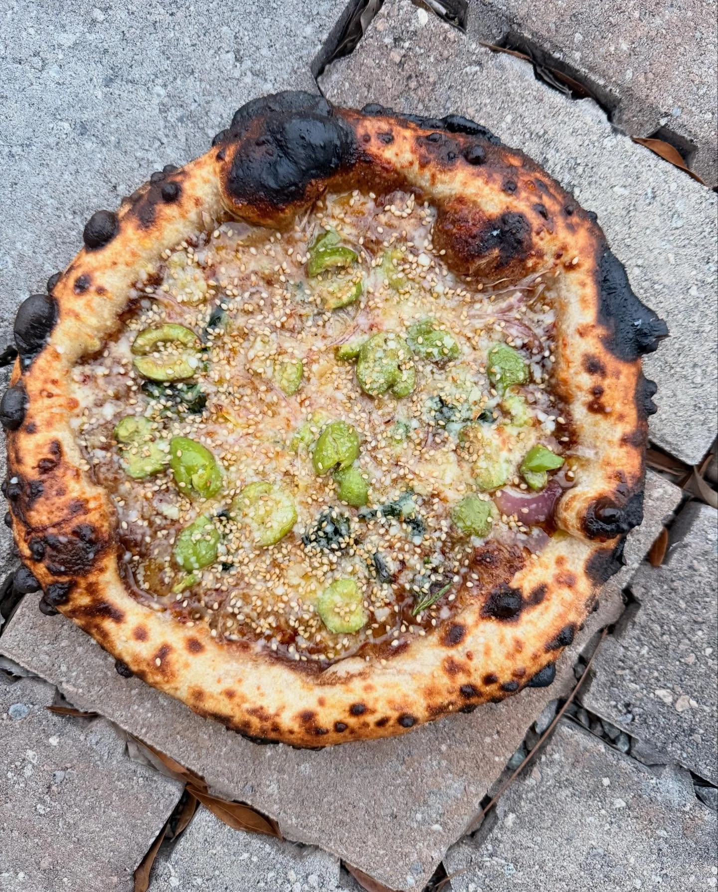 Another new one on this week.  Another one we stole from a place we really really like.  @fandfrestaurant posted a similar pizza the other day and I said to myself, we can do that.  So here it is, our take on someone else&rsquo;s pizza.  Hopefully yo