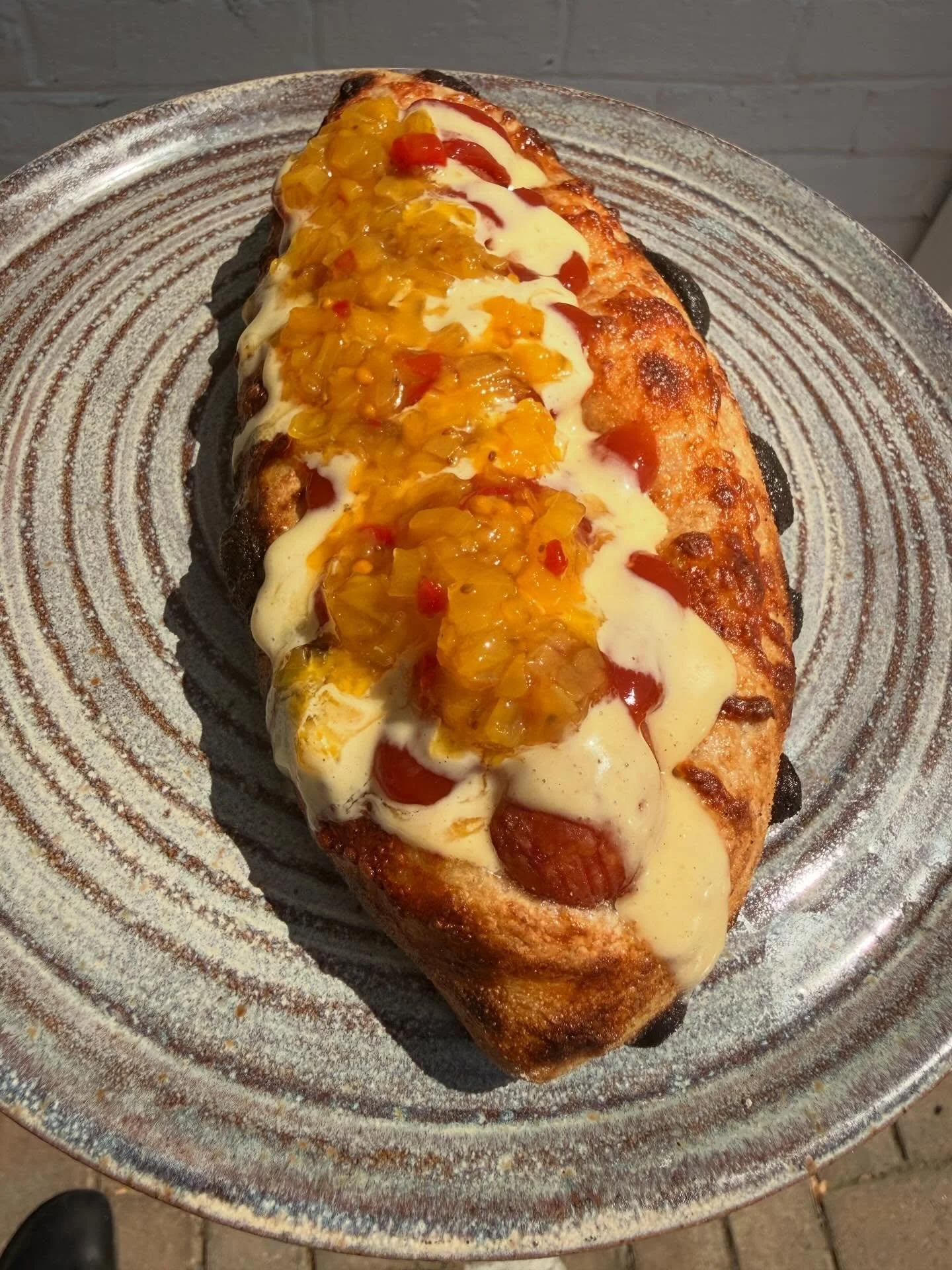 It&rsquo;s officially hot dog season, so we have pizza dogs on all weekend until they are gone.  Available by the single or get the meal deal with 2 hot dogs and a bag of chips.

Pizza Dog - 3 cheese, all pork dog, fermented chili ketchup, maple must