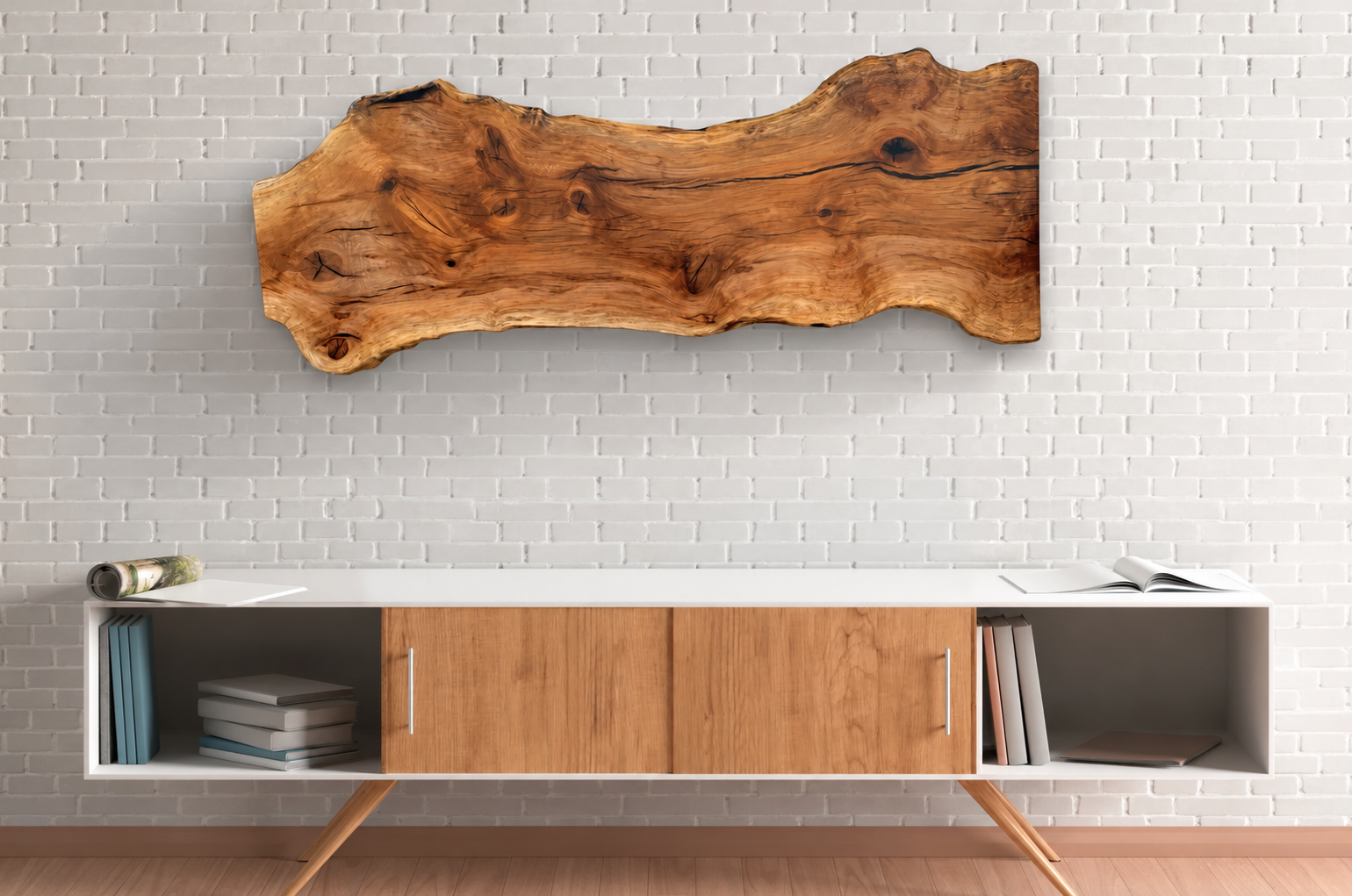Live Edge Sycamore Wall Art