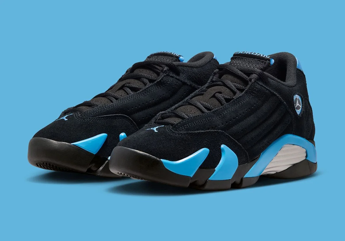 Air Jordan 14 Black / University Blue 2026