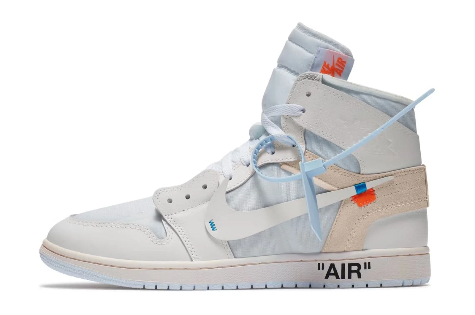 Off White x Air Jordan 1 High OG Alaska
