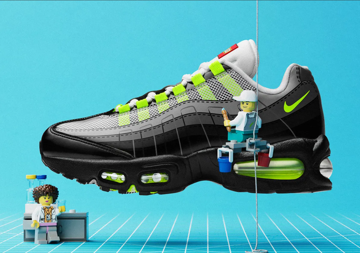 LEGO x Nike Air Max 95 Neon