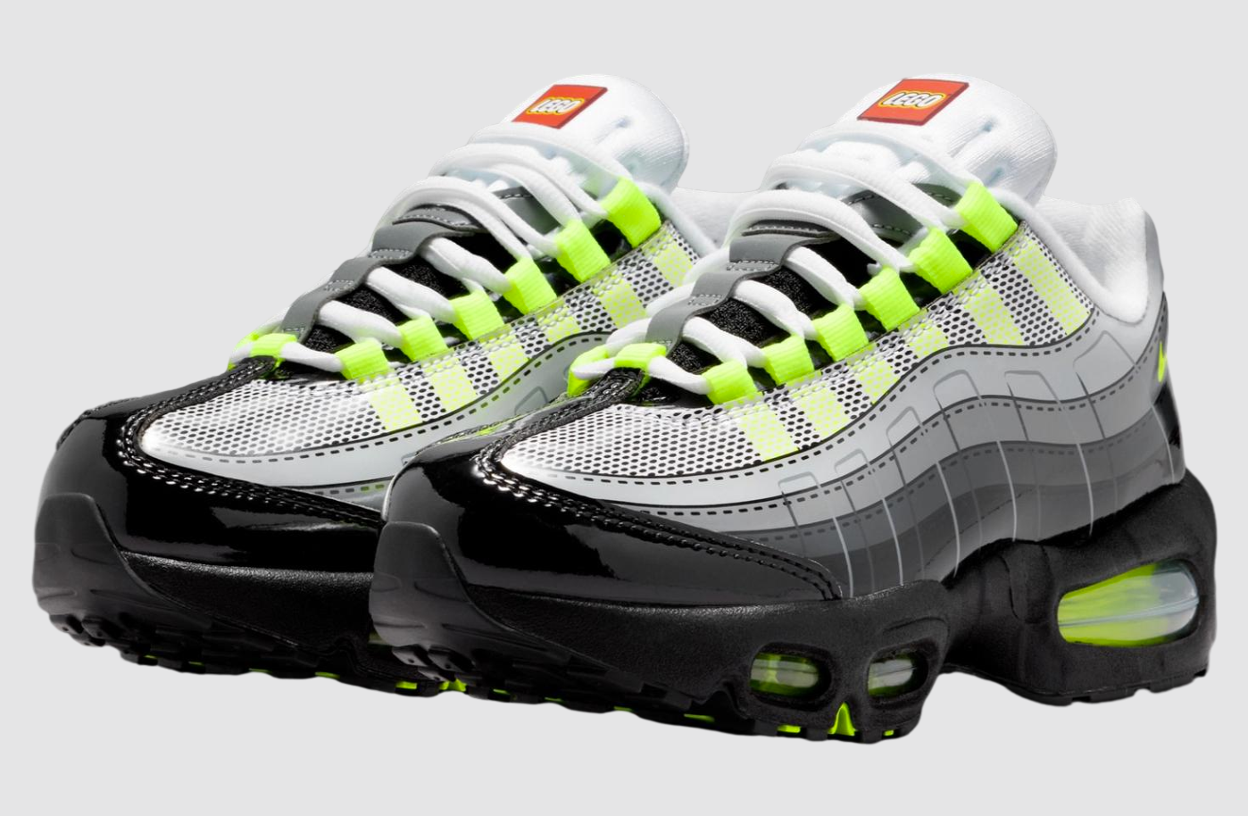 Lego x Nike Air Max 95 Black / Metallic Silver 