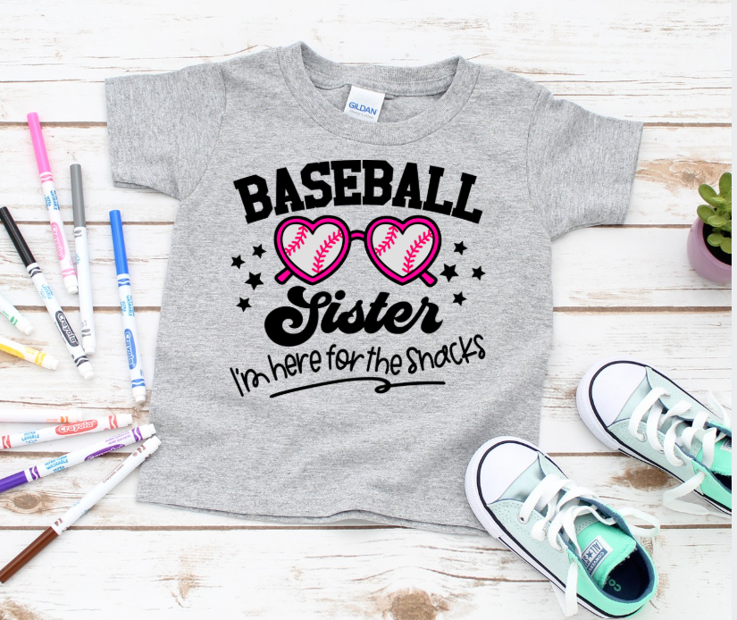 Baseball Sister Glasses Gray Tee Mock.png
