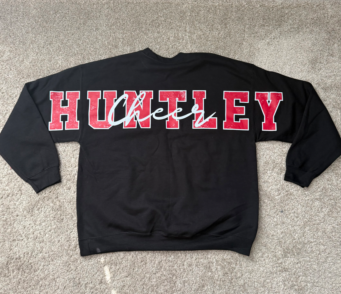 Adult  & Youth HCA Oversized Letters Crewneck