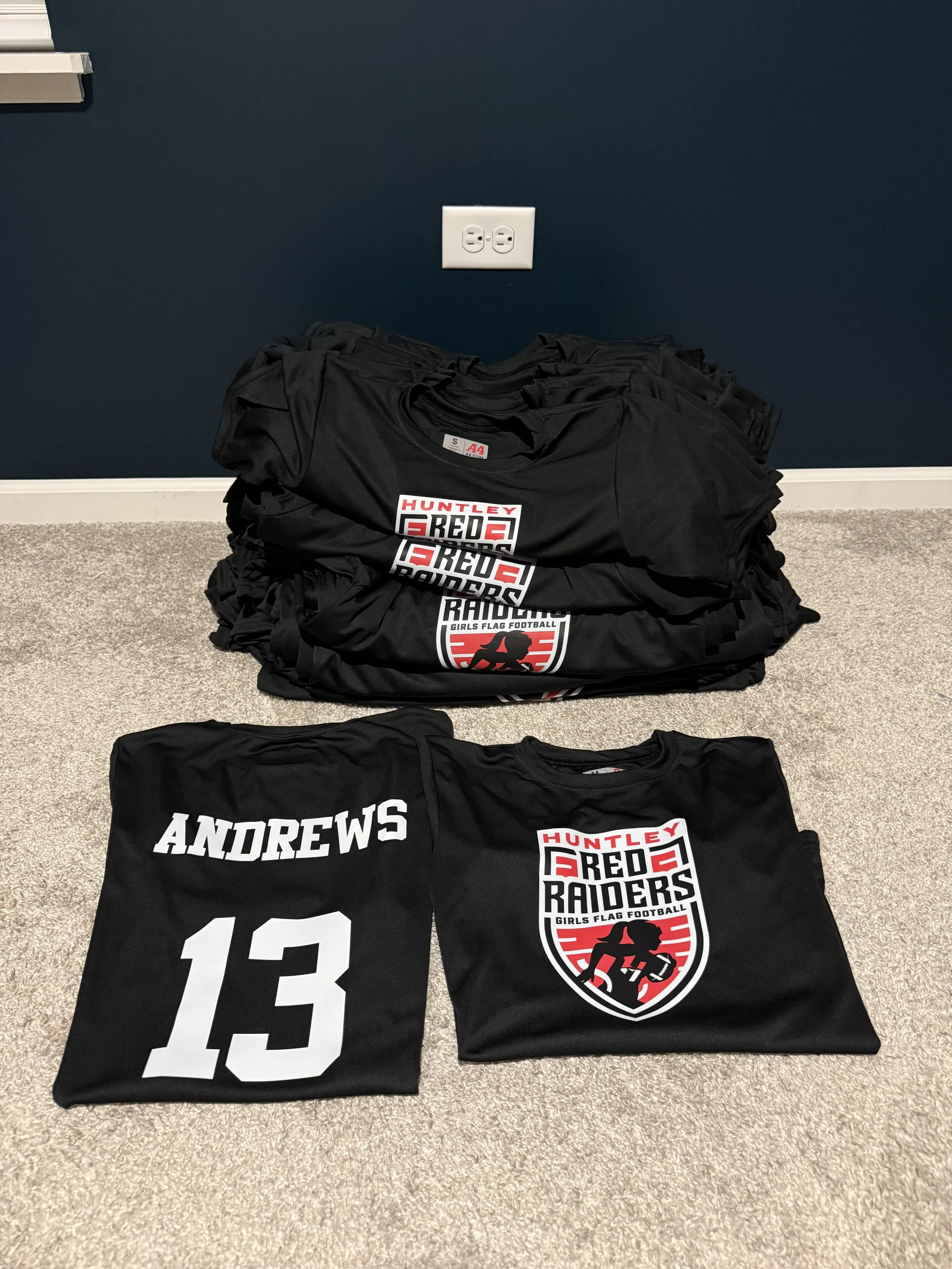 Youth Dri-Fit Huntley Flag Football T-Shirt