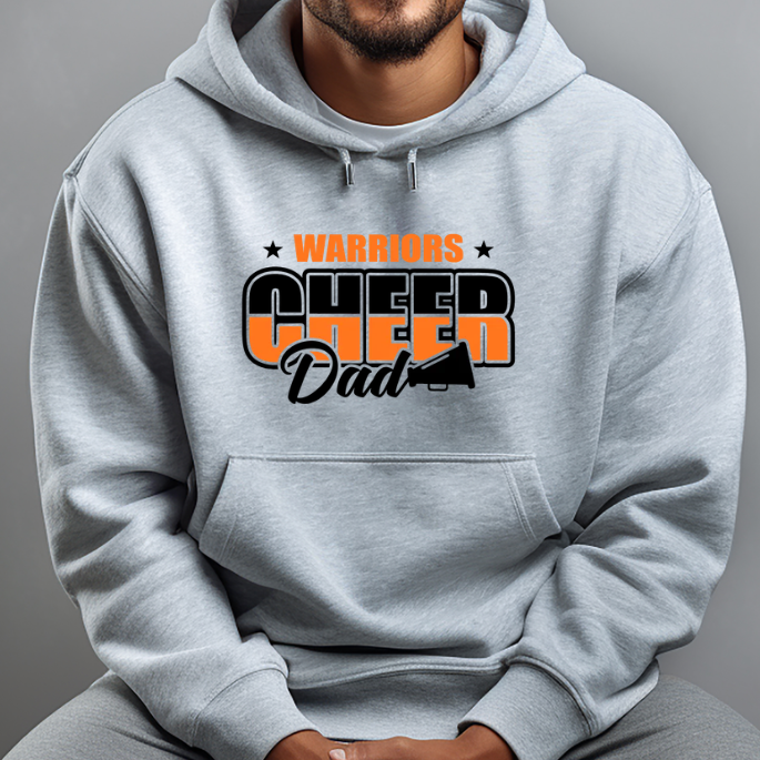 Adult Warriors Cheer Dad
