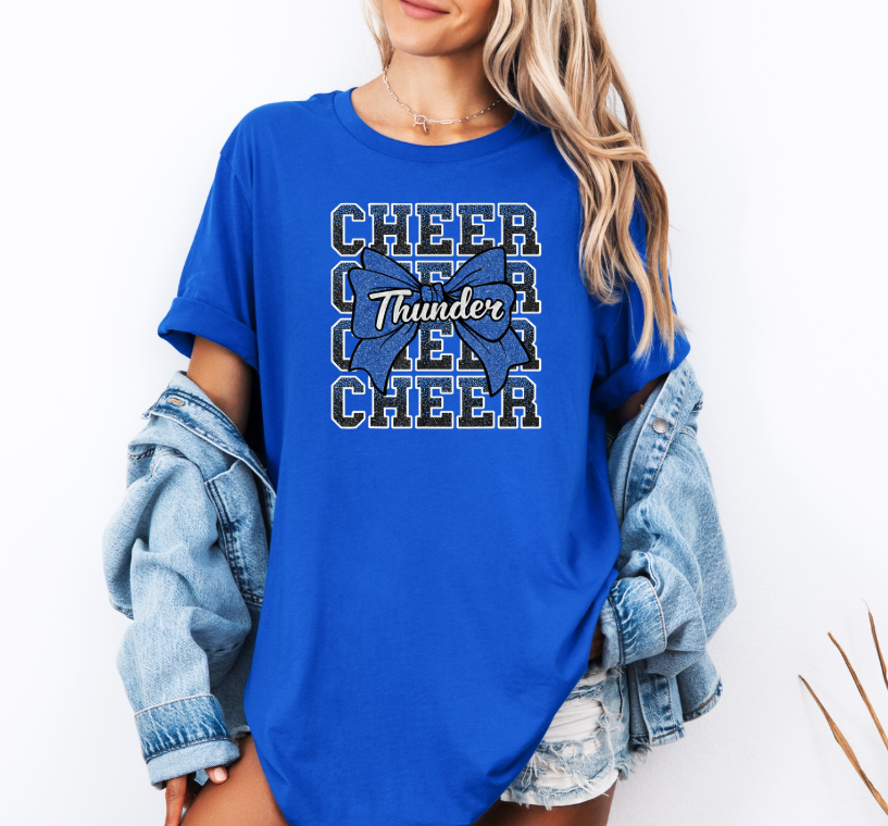 Youth Thunder Glitter Bow