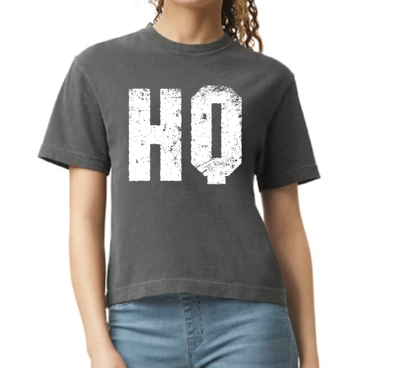 Distressed HQ Crop Top