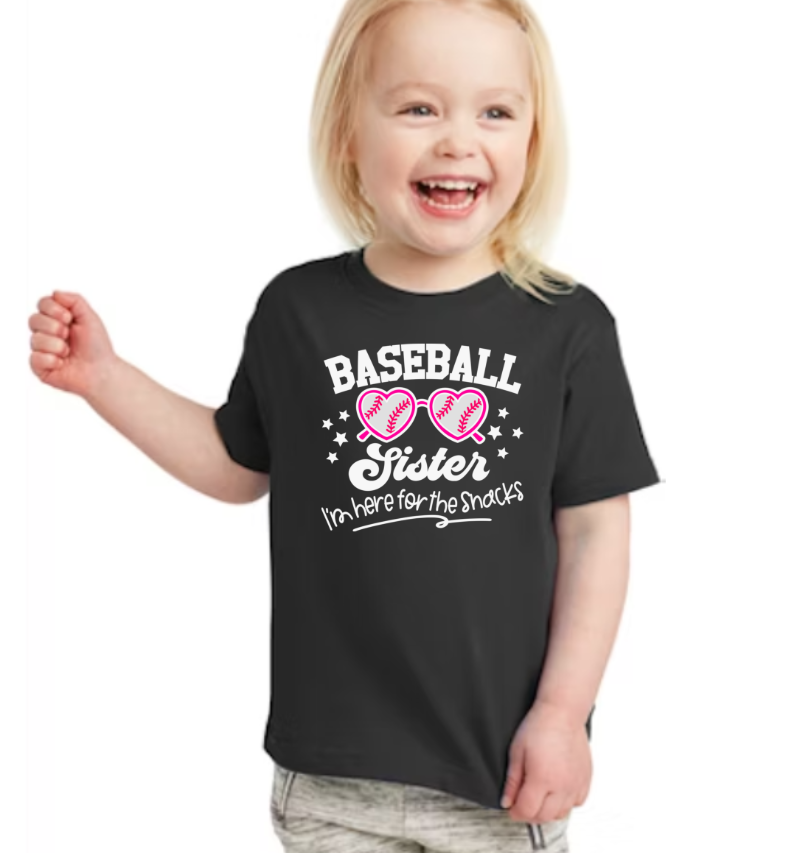 Baseball Sister Glasses Black Tee Mock.png