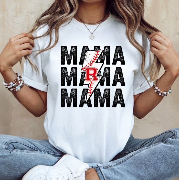 Adult MAMA with Lightning Bolt- SBA