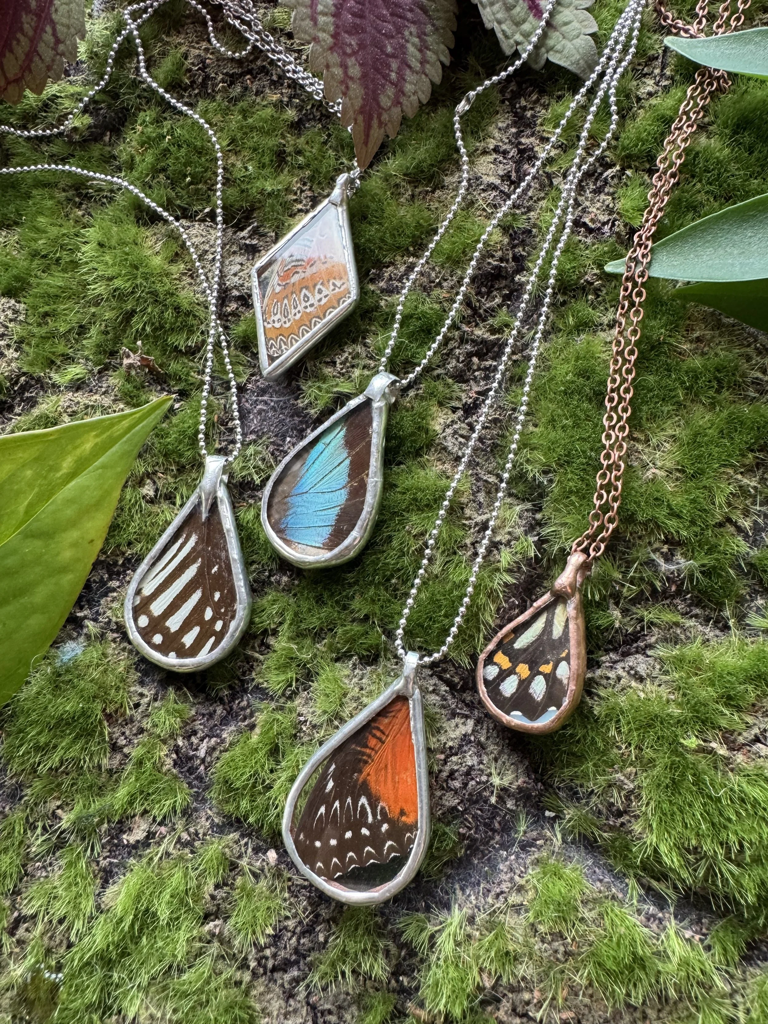 Butterfly Wing Necklace