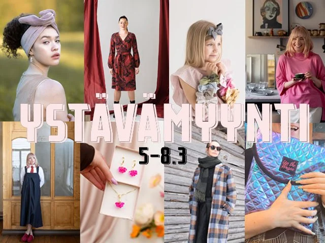 YSTÄVÄMYYNTI &amp; FRIENDS 5-8.3