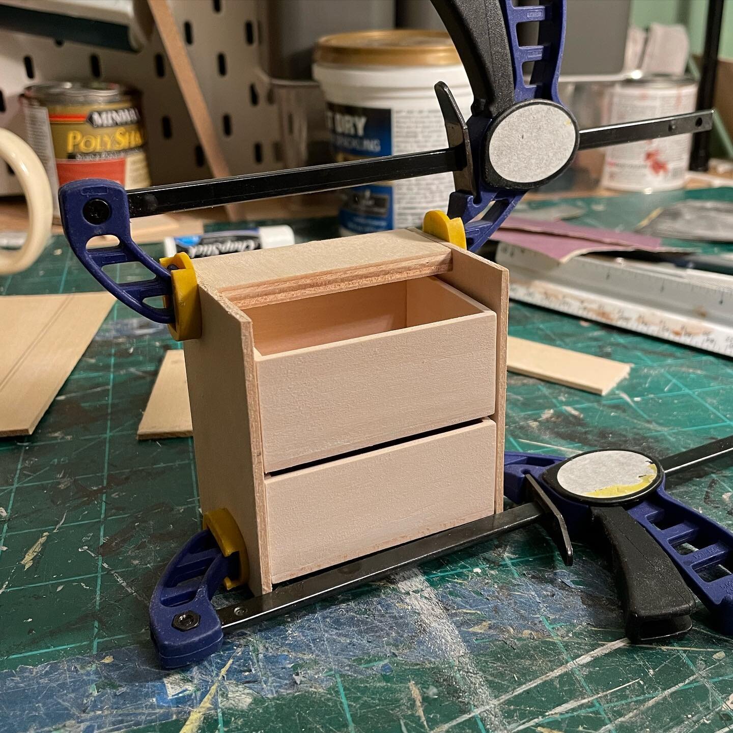 Still working on the pantry build but taking a little break to refinish the ceiling in the basement. 🫠 I&rsquo;m recording video of the basement project so might have some bits and bobs in the pantry video or make a separate video. 🤷🏻&zwj;♀️