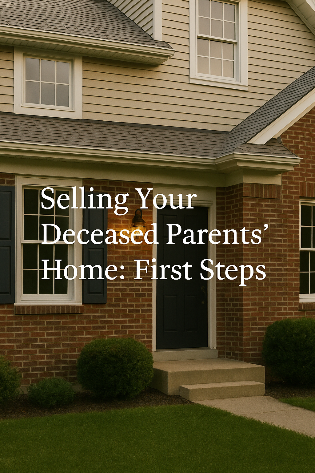 Selling a Deceased Parent’s Home | First Steps