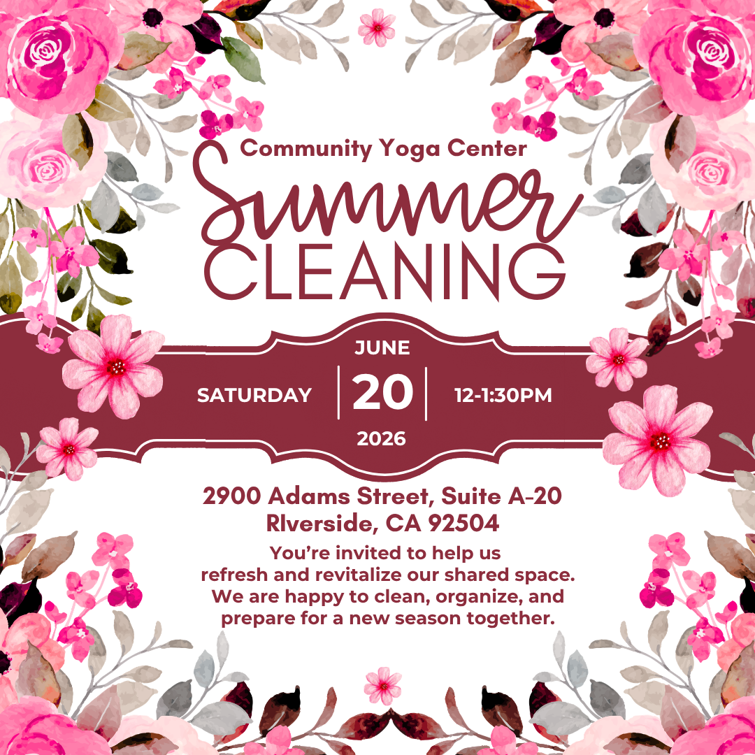 Summer Cleaning