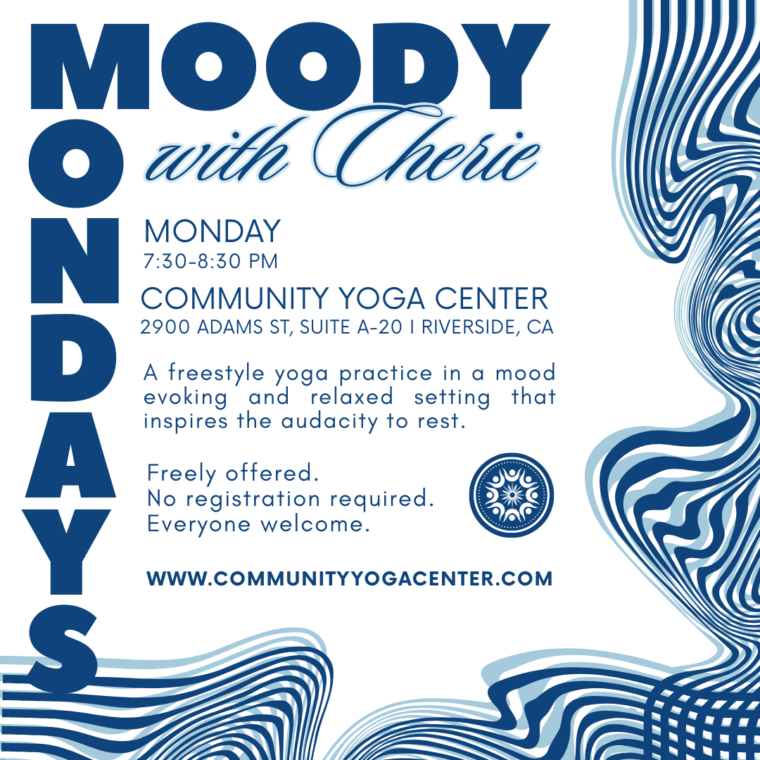 Moody Mondays with Cherie 