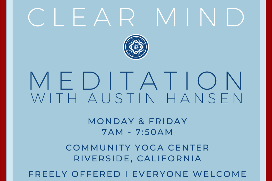 Meditation with Austin  