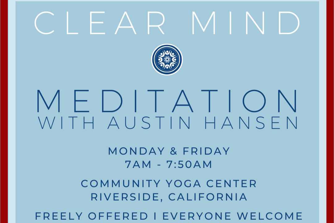 Meditation with Austin 