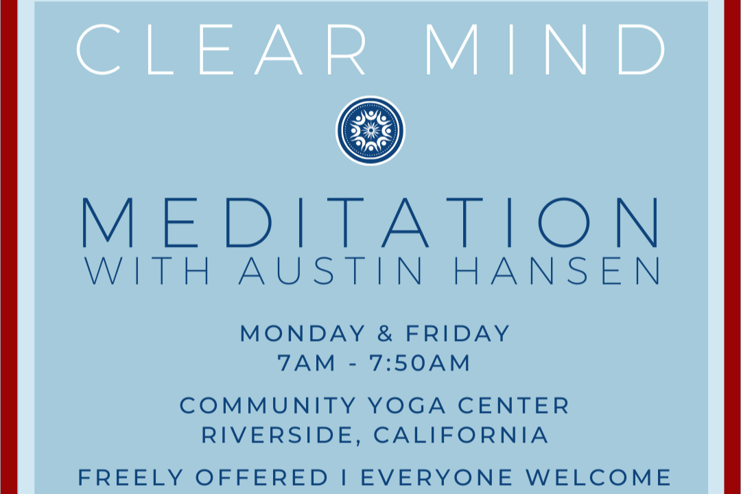 Meditation with Austin 