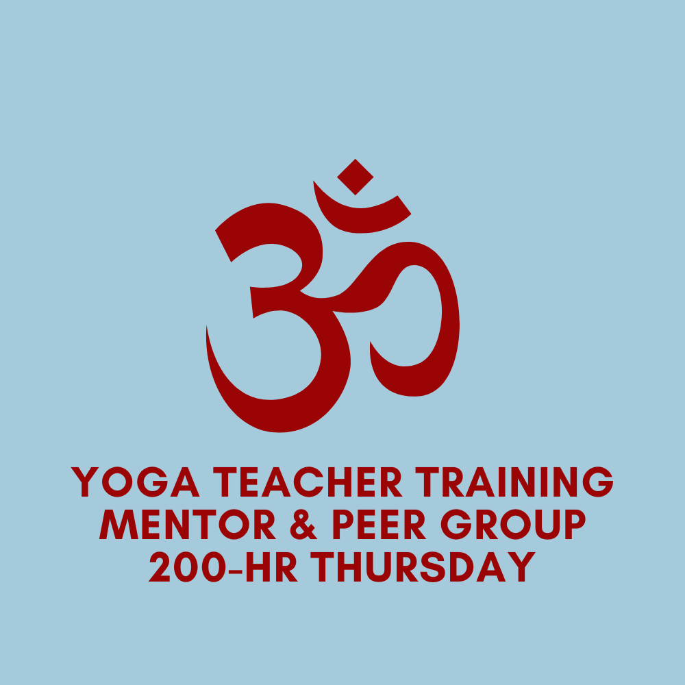 Thursday Mentor &amp; Peer Group (200-Hour)