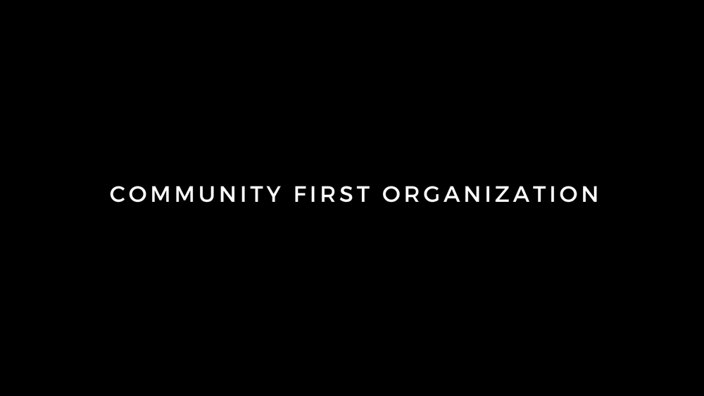 COMMUNITY FIRST ORGANIZATION — COMMUNITY YOGA CENTER