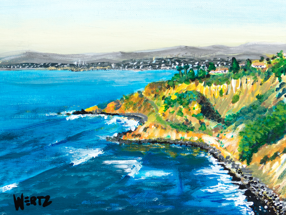 Palos Verdes Landscape and Seascape Paintings by Greg Wertz — greg