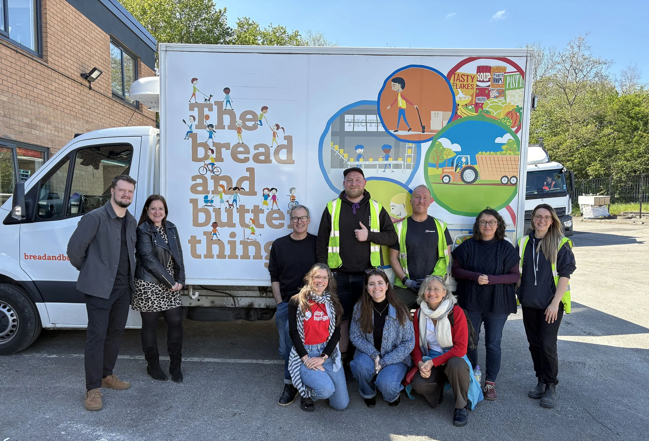 Sodexo Stop Hunger Foundation Trustees Visit The Bread and Butter Thing