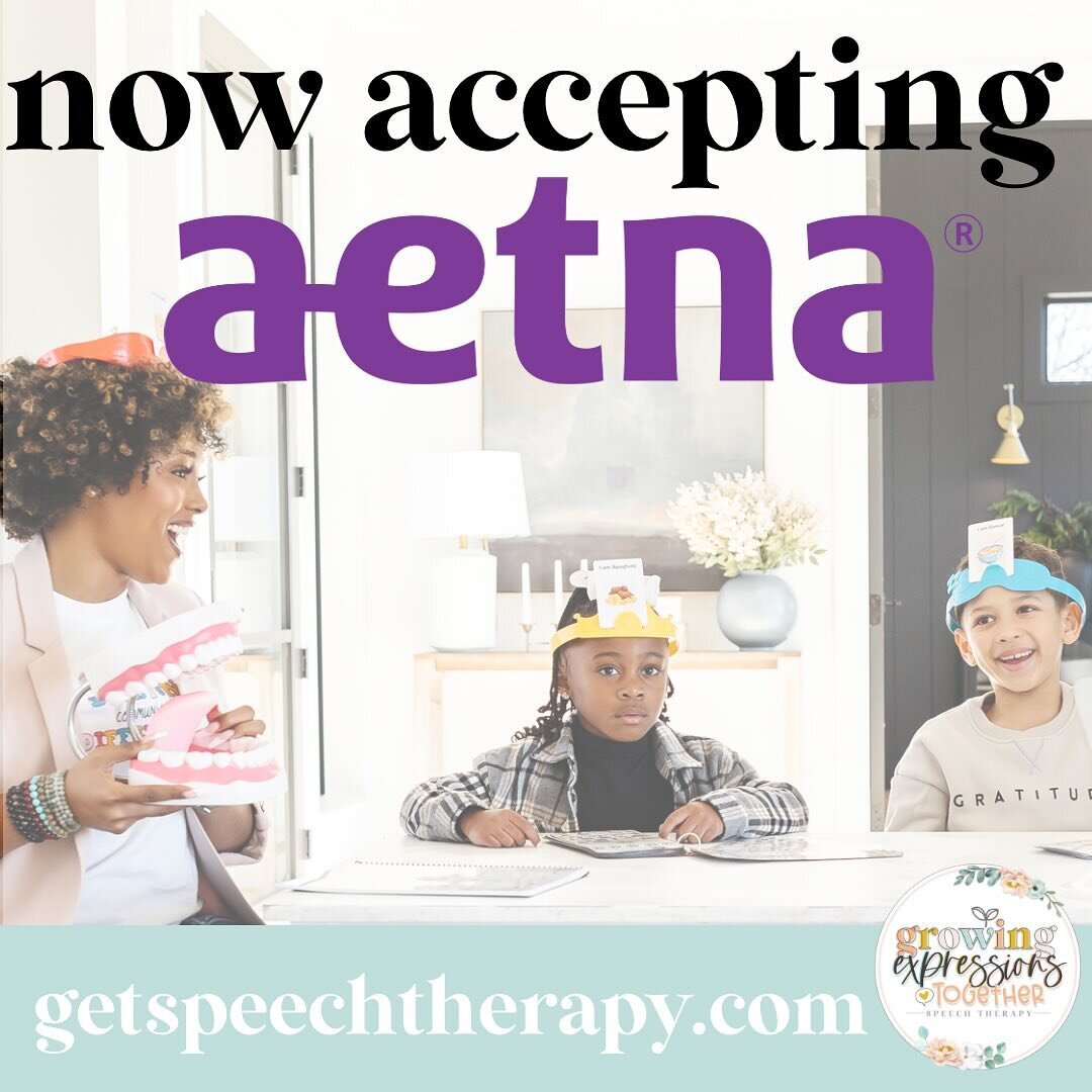 📣 We&rsquo;re excited to announce that we are now in-network with Aetna! 

We&rsquo;d love to support your child and your family. If you have questions, our contact information is below. 

📲 518-290-1640
👩🏼&zwj;💻Office@getspeechtherapy.com 

#pr