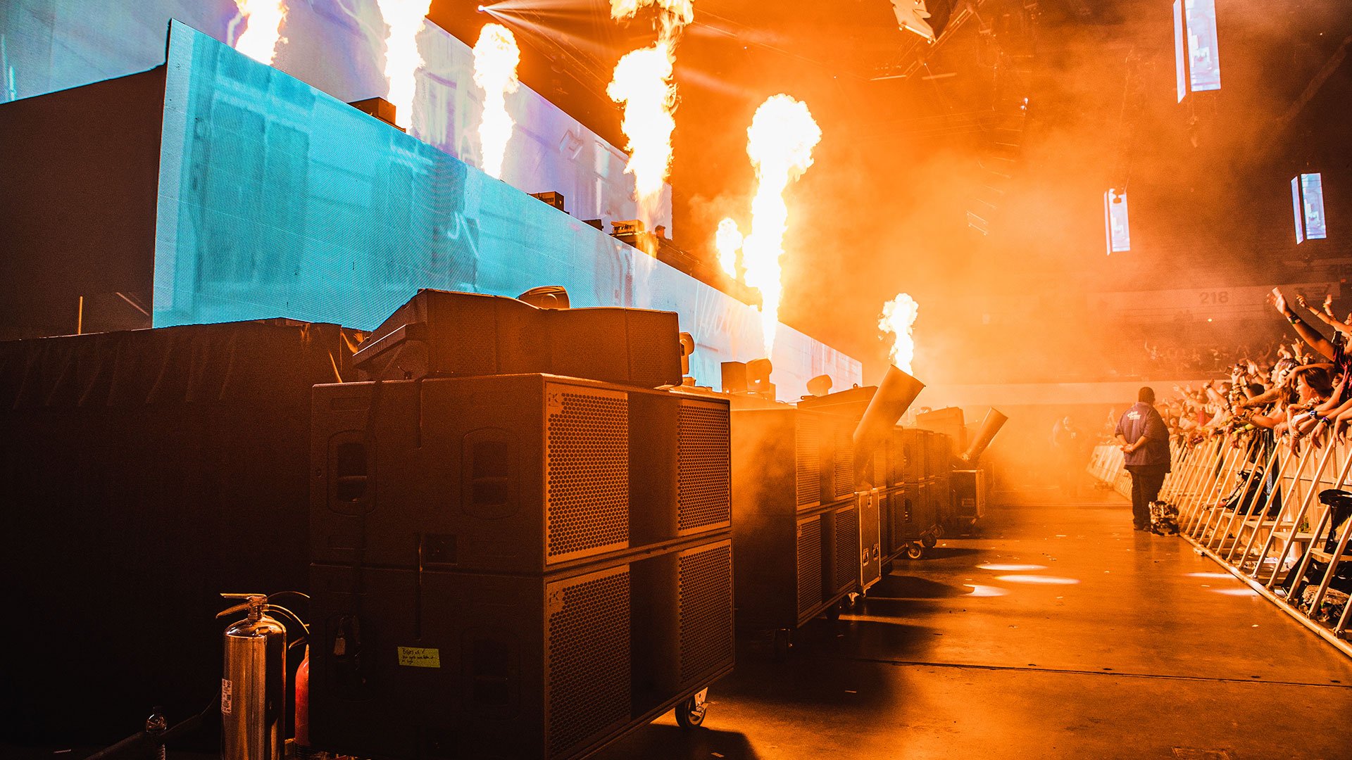 Slander Thrive Tour 2022, PK Sound provided by BNE Productions