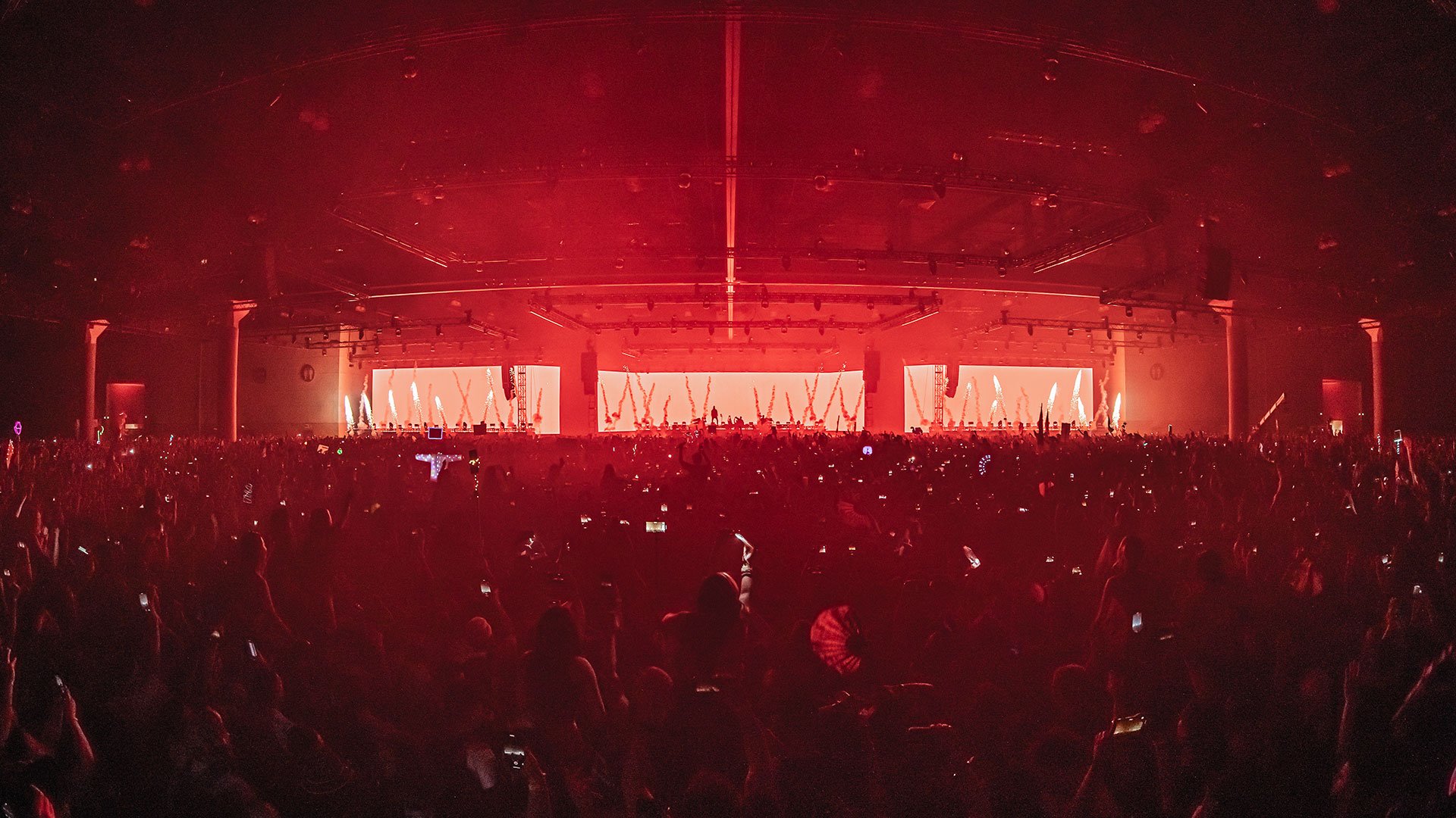 PK Sound Trinity package for Slander at Los Angeles Convention Center 2023