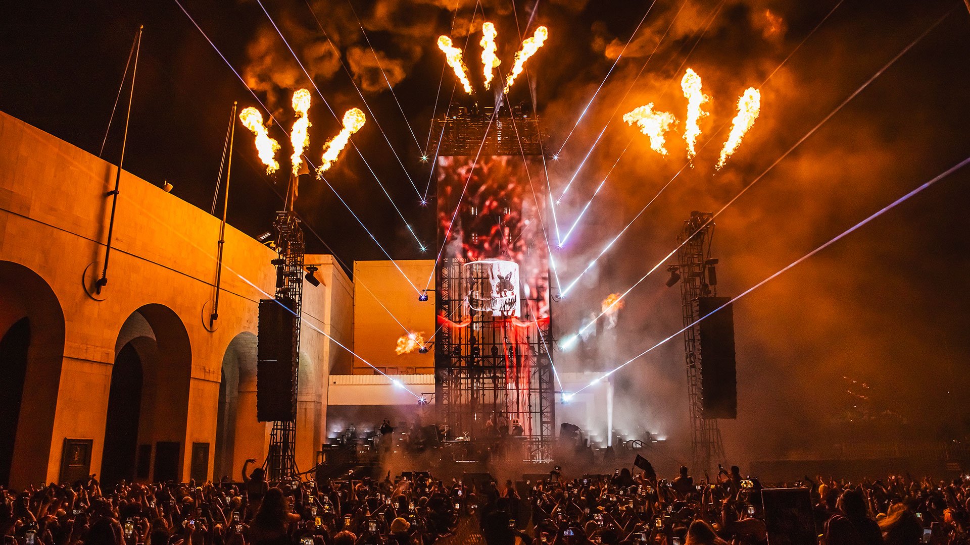 Svdden Death presents Voyd at the Torch at Los Angeles Coliseum 2023 | Client: Insomniac Events and Bassrush