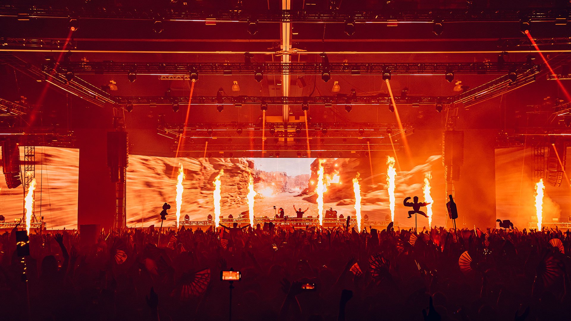 PK Sound Trinity package for Slander at Los Angeles Convention Center 2023