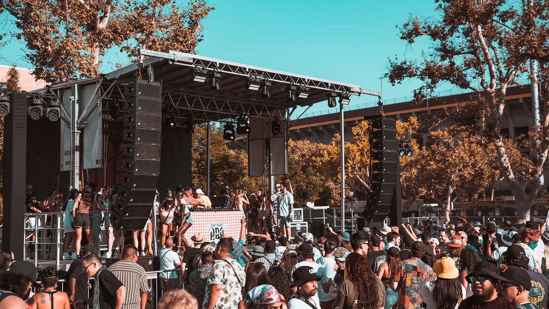 Dirtybird BBQ in Los Angeles 2021, PK Sound provided by BNE Productions