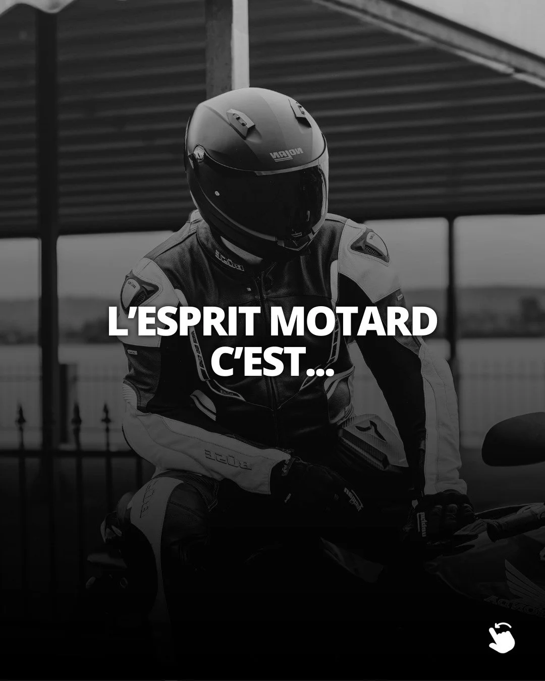 Pour toi, c'est quoi l'esprit motard ? 🤔

Compl&egrave;te le phrase en commentaire !
(🚨 Attention, on reste courtois !)

📌 Petit rappel :
- Continuer de boycotter le CT2RM avec le guide du boycotteur : https://ffmc.asso.fr/IMG/pdf/guide_du_boycott