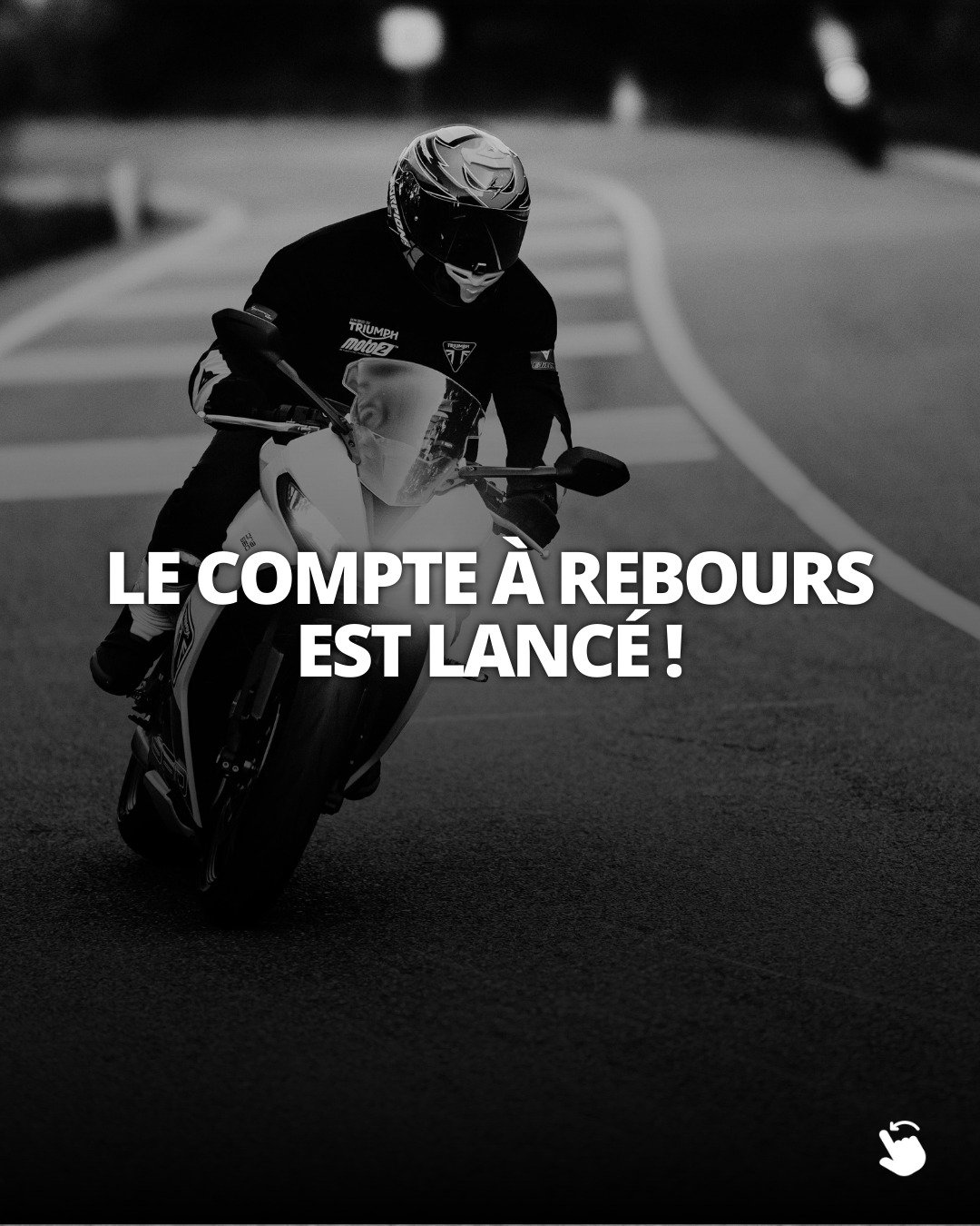 Le compte &agrave; rebours est lanc&eacute; ! 
T'es pr&ecirc;t ? 

Dans un mois c'est le Printemps ! L'heure de ressortir la moto pour les frileux ! 

Du coup, une balade dans le 77 &ccedil;a vous branche ? 

💬 Une question ou un signalement ? mails