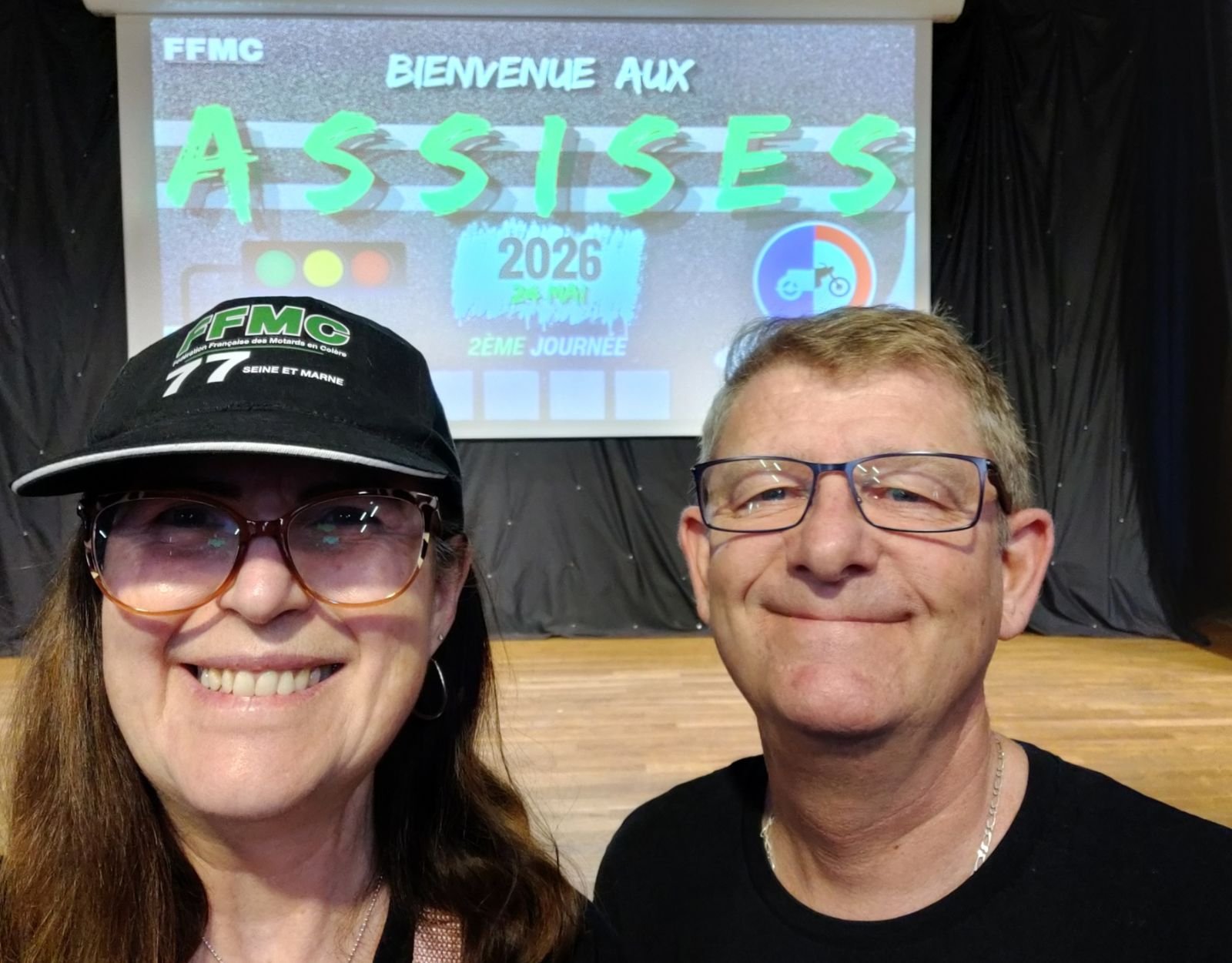 Deuxi&egrave;me jour des Assises de la FFMC.
On enchaine les interventions et les d&eacute;bats ! Et on mange bien !

📌 Rappel :
- Continuez de boyc**ter le Contr&ocirc;le Technique 2RM ! 🤓
- Faites signer la p&eacute;tition autour de vous pour l'a