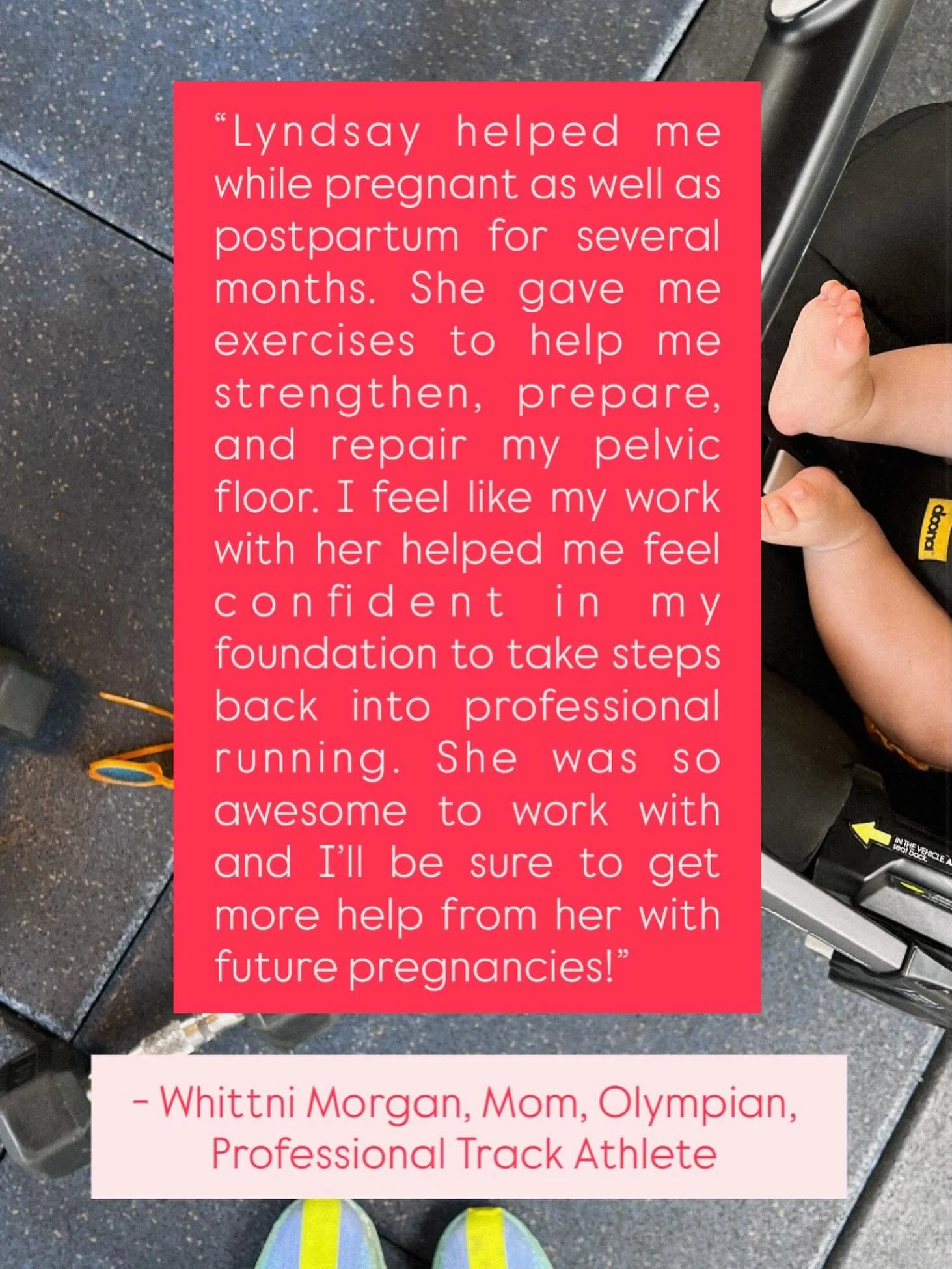 🚀⚡️GOOD VIBES ONLY ⚡️🚀

@whittniomorgan_ is HER 💜 

Mom, Olympian, Pro Track and Field athlete, and an advocate for pelvic floor PT both during pregnancy and postpartum. 

What can&rsquo;t she do?

#female #femaleathlete #pelvicfloor #pregnant #po