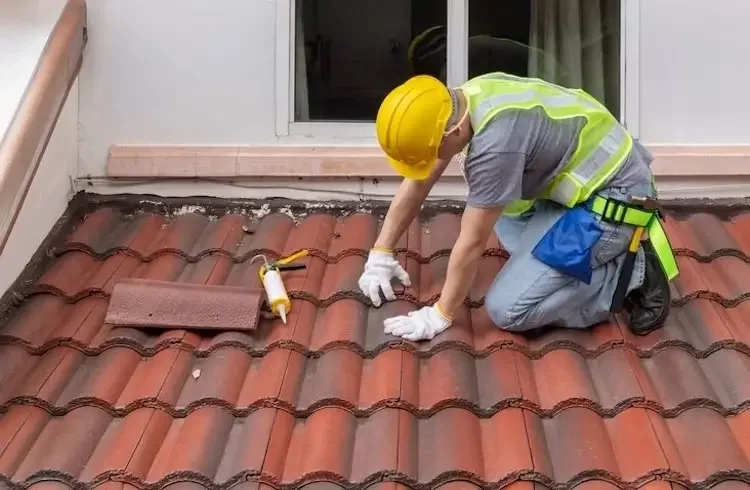 Expert tile roof repair in Montecito, CA, featuring precise leak detection and restoration for luxury estate homes.