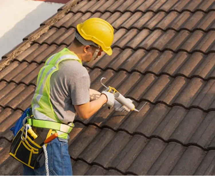 Expert tile roof repair in Hope Ranch, CA, featuring precise sealing and leak detection for luxury estate homes.