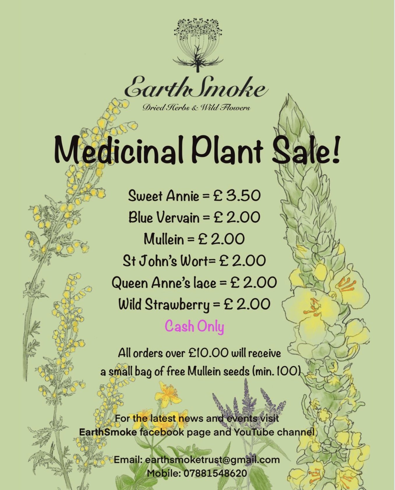 Medicinal Plant Sale