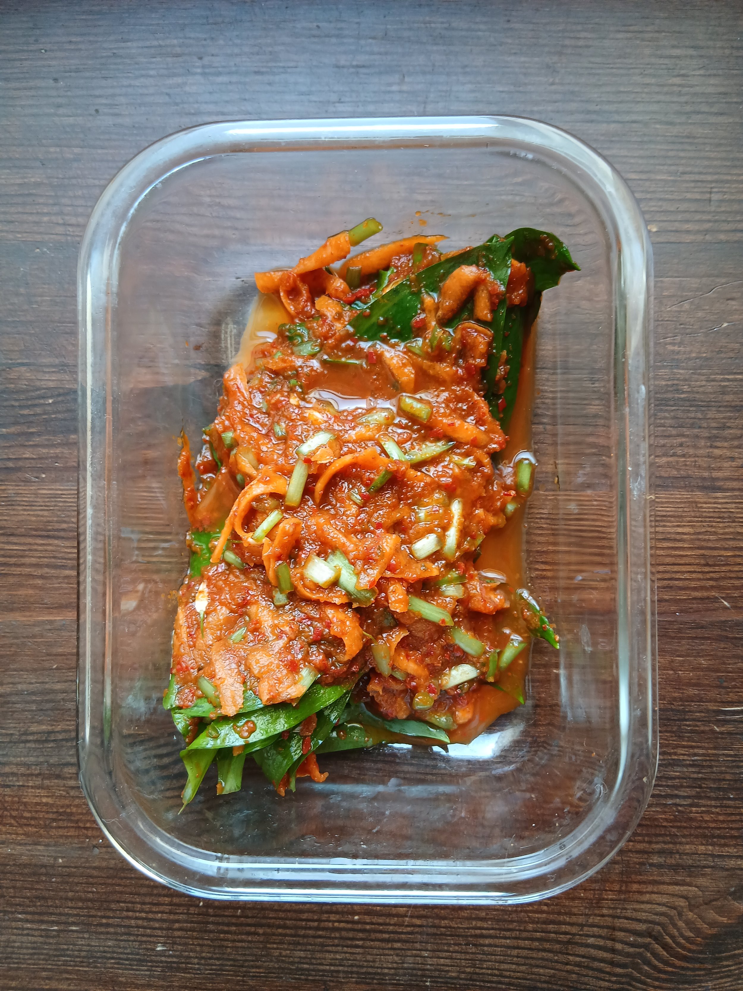 Making authentic kimchi 