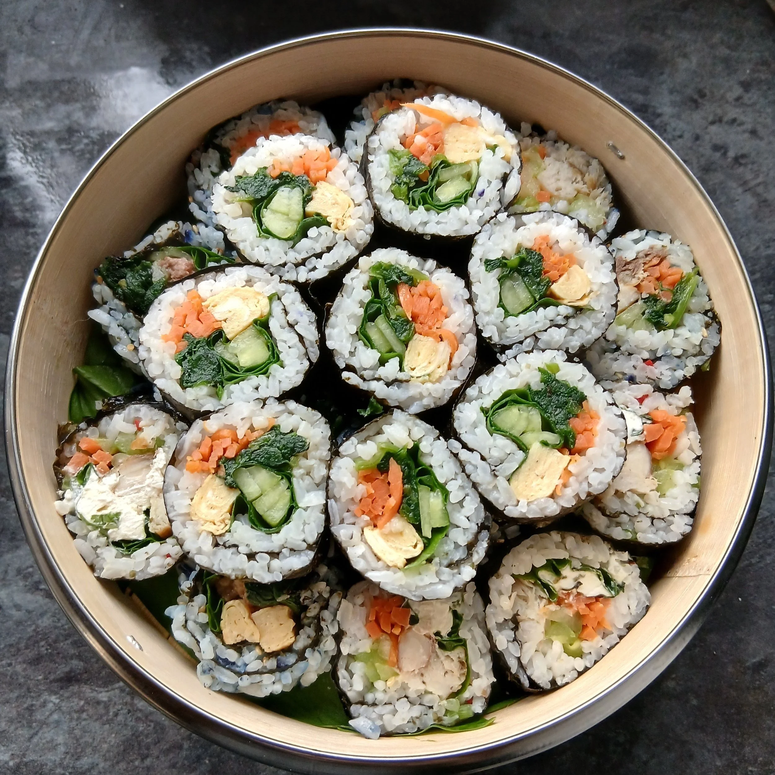 Kimbap Workshop (Korean seaweed rolls) 
