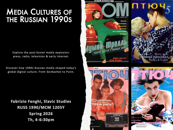 Media Cultures of the Russian 1990s.
