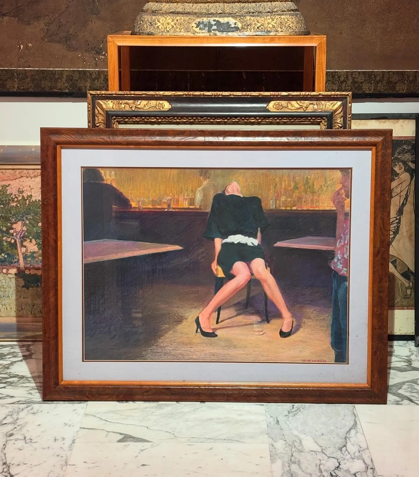 Working Girls series by Nigel Van Wieck Gotcha - 1988

This was hiding in my Grandmas basement ☕️