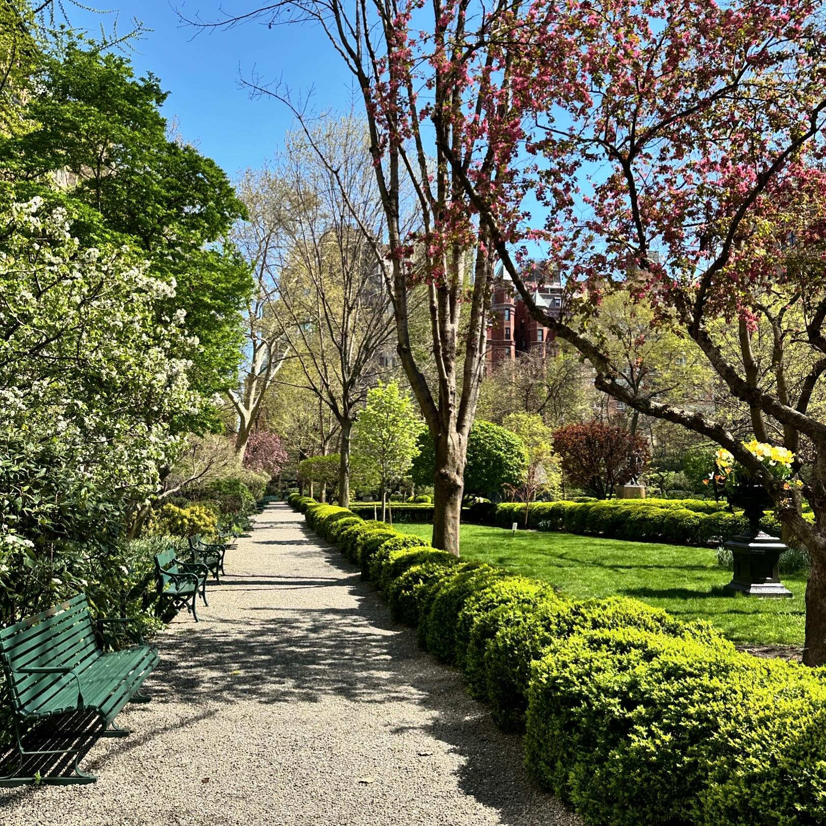 Spring has come to Gramercy Park!