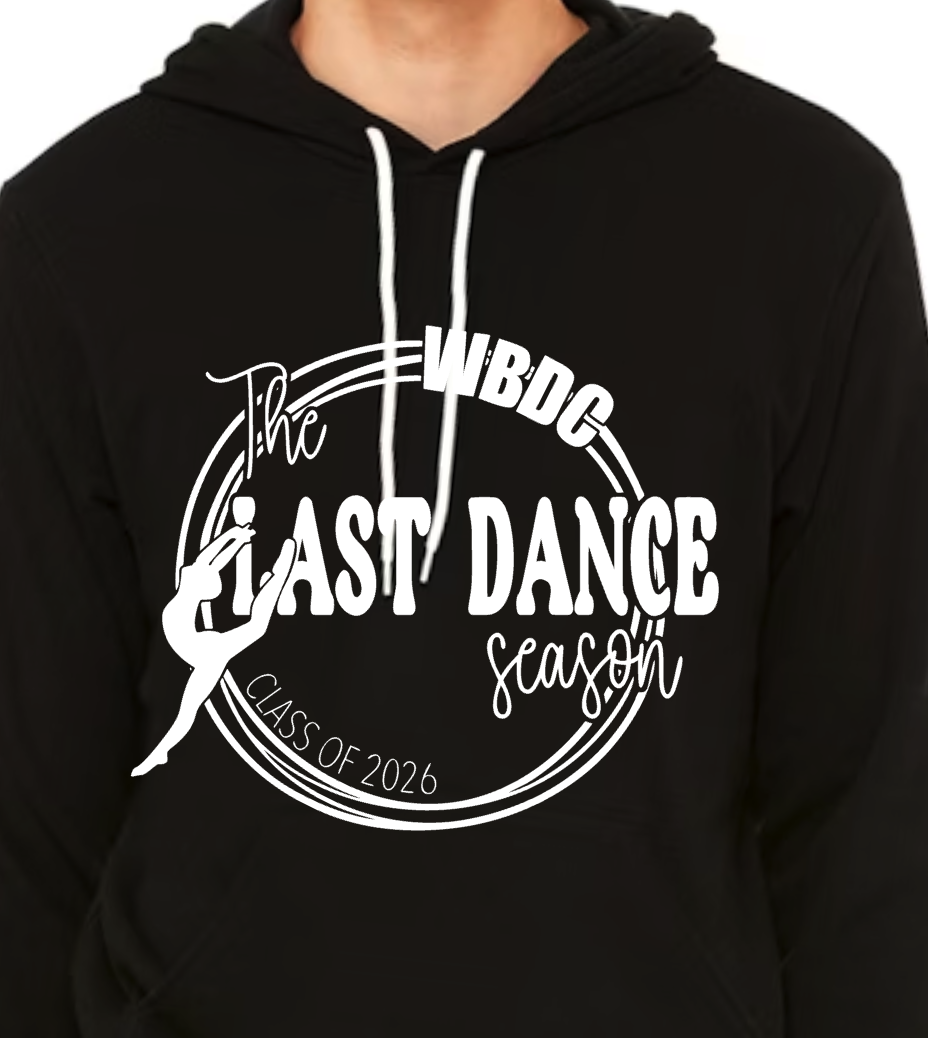 2026 WBDC Senior Parent Bella+Canvas Hoodies
